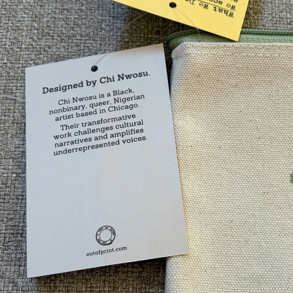 NWT Pride Not Prejudice pouch by Out of Print